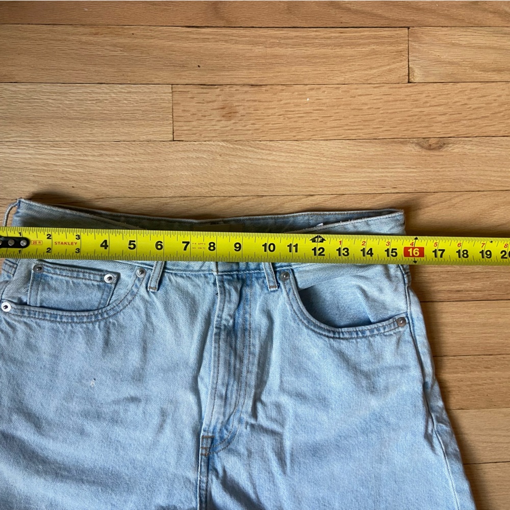 Everlane a-line denim shorts